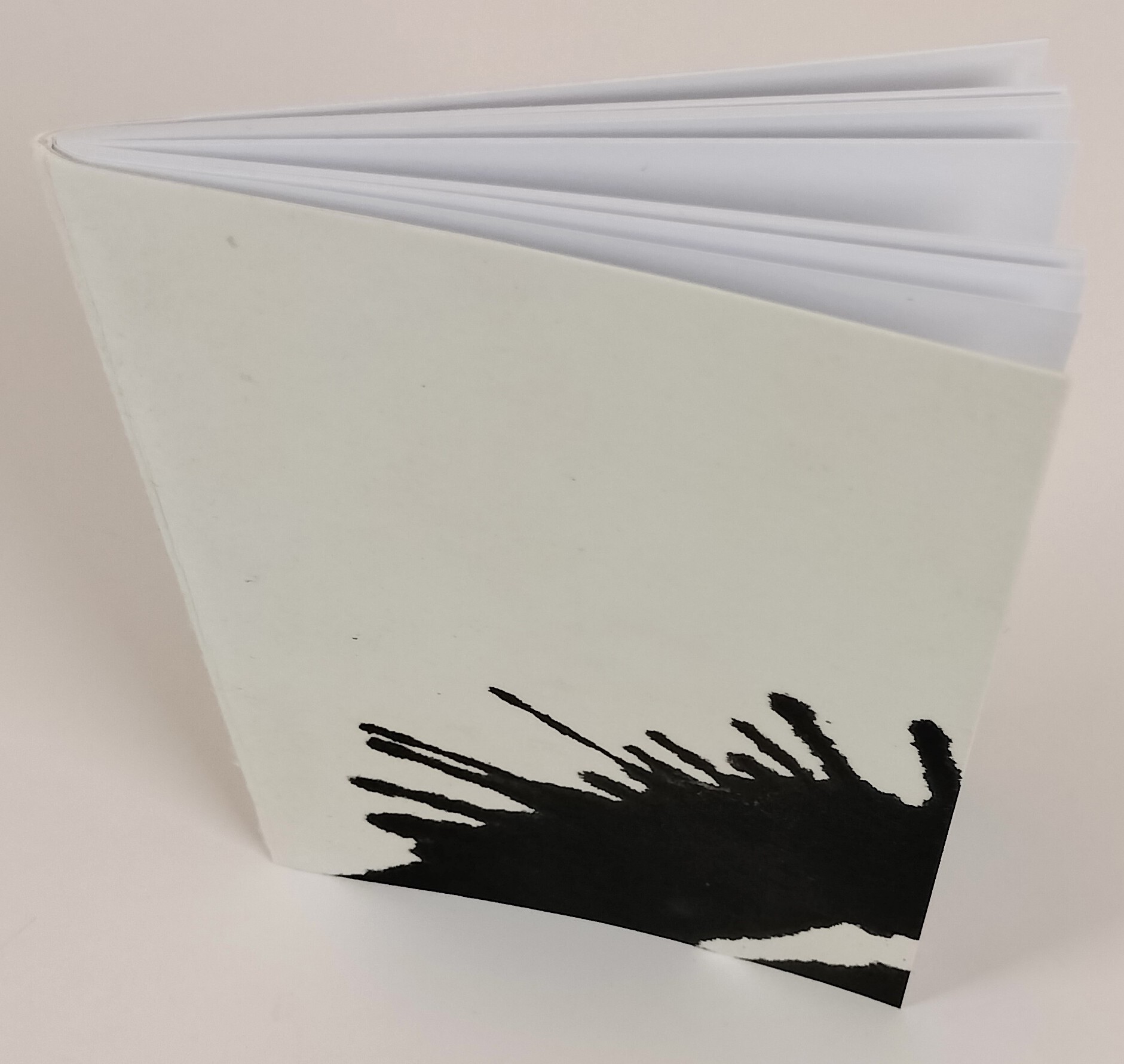 A5 Soft Cover Journal Original Art Cover Sewn