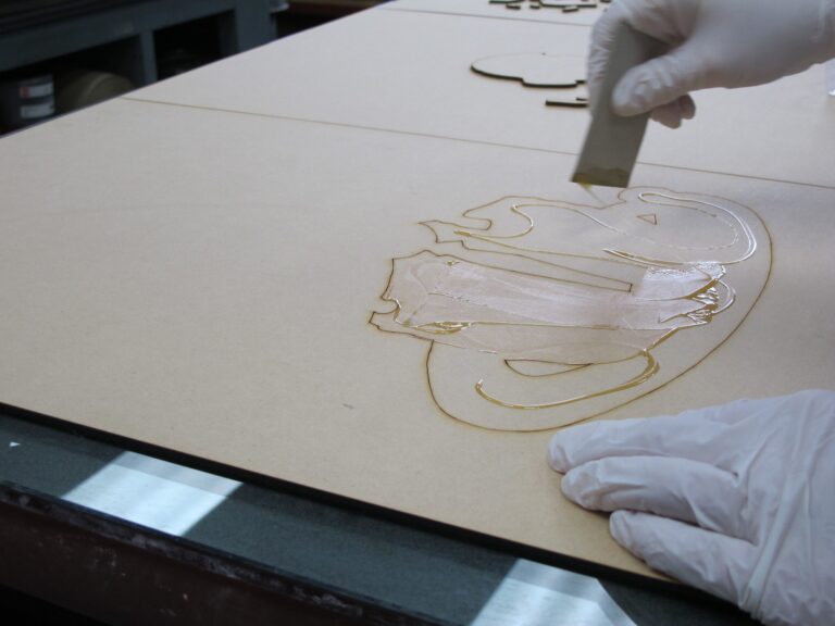 IMPACT9 LB Glue light blue plate